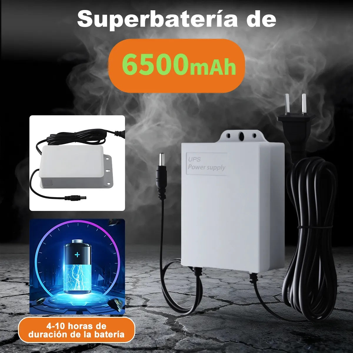 MINI NO BREAK PARA MODEM 6500mah