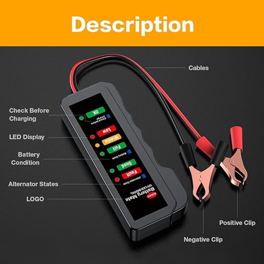 Probador Automatico de bateria 12V