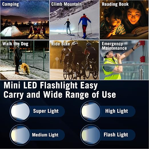 Linterna LED recargable