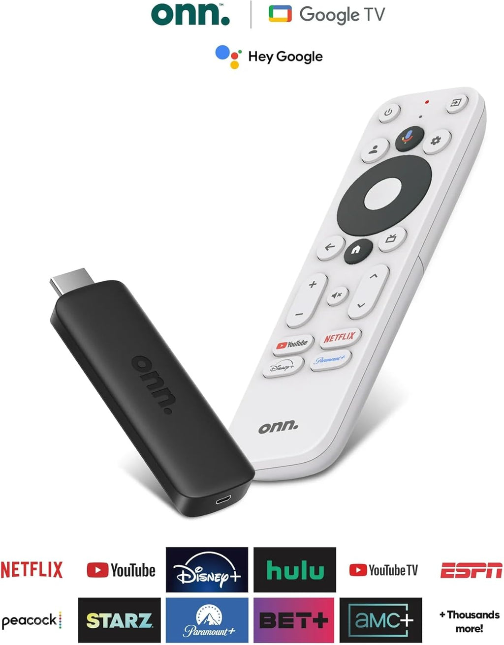 Onn Dispositivo de transmisión Full HD